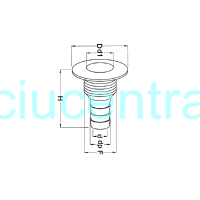 Drenažo detalė 25.5mm Drenažo detalė 25.5mm
